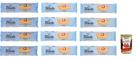 Voiello pasta spaghetto linguine gran spaghetto pasta 100% Italian 12 x 500 g + Italian gourmet polpa 400 g
