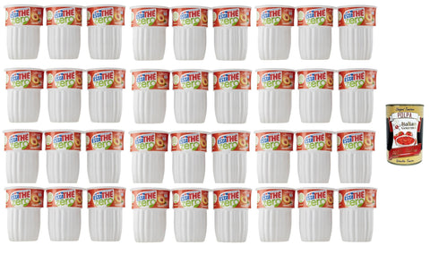 ESTATHE Thè Pesca Zero 36 x 20 cl, Iced Tea The' Peach without Sugar, Ice Tea Refreshing, No Preservatives and Artificial Colours, No Sugar Tea + Italian Gourmet Polpa 400 g