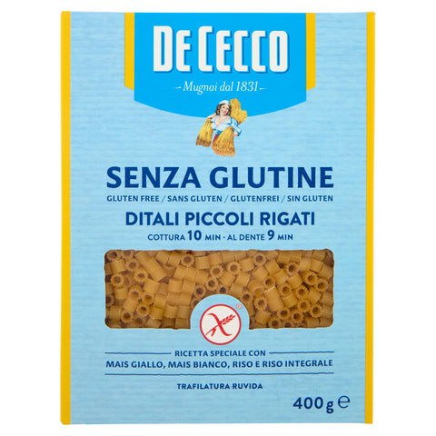 De Cecco Gluten Free - Small Striped Thimbles N.69, 400 g