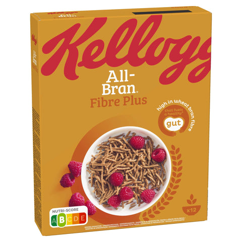 Kellogg's All-Bran Fibre Plus | Bran Sticks | Rich in Wheat Bran Fibre | Perfect with Fresh Fruits | Single Pack of 500g (1 x 500g)