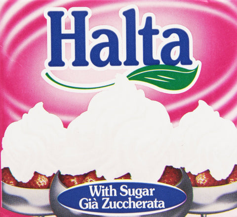 6 x Halta Preparato per dolci da montare gia zuccherata UHT base for sweets already sweetened 500 ml pastry product