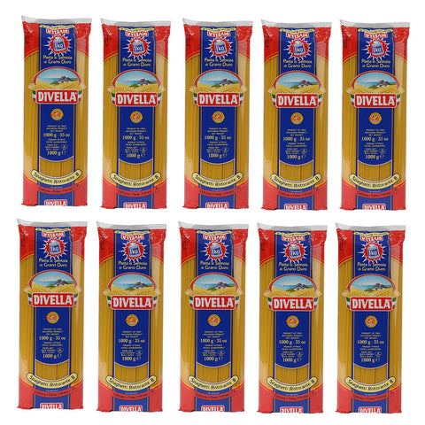 10 x Divella N8 Spaghetti 1000 g