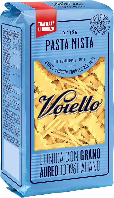 Voiello 126 Mixed Pasta Gr.500 - [Pack of 9]