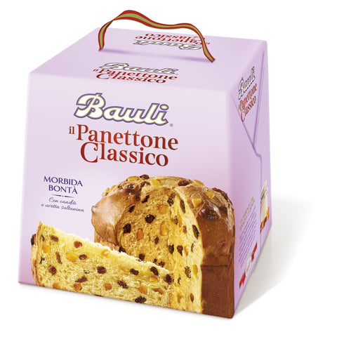 Bauli Panettone with Raisins and Candy. Orange Peels 1 kg