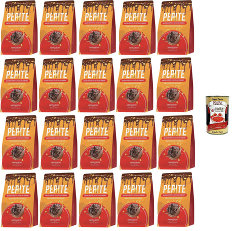 Monardo Pepite, Arachidi ricoperte di cioccolato fondente, peanuts coated with dark chocolate, 20 x 150 g + Italian gourmet polpa 400 g