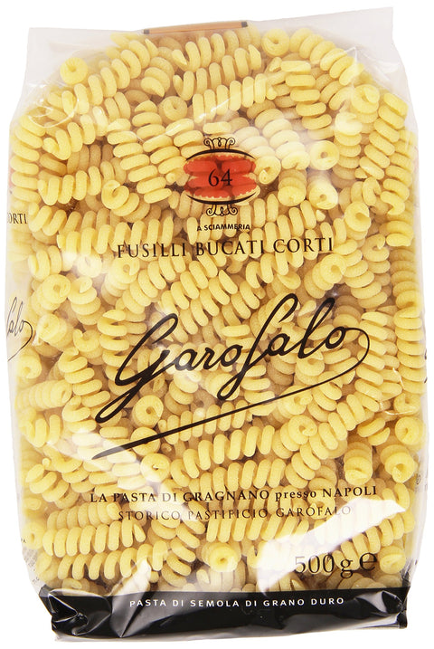 Garofalo Fusilli bucati Corti Dry Pasta, 500 g