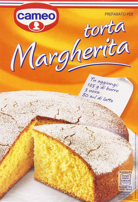 Cameo - Daisy Cake Preparation - 4 x 435 g of dough mixture and 10 g icing sugar [1750 g dough mixture + 40 g powdered sugar]