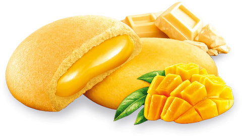 3x Vicenzi Grisbì Mango e Cioccolato bianco Mango and white chocolate cream-filled biscuits 112g