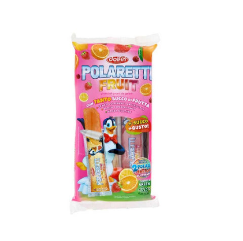 15x Polaretti Fruit Girl Fruit juice ice pops for freezing (10 x 40 ml) – Italian original