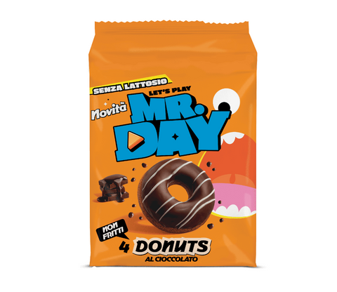 6x Mr.Day Donuts al Cioccolato Chocolate Donuts 200g