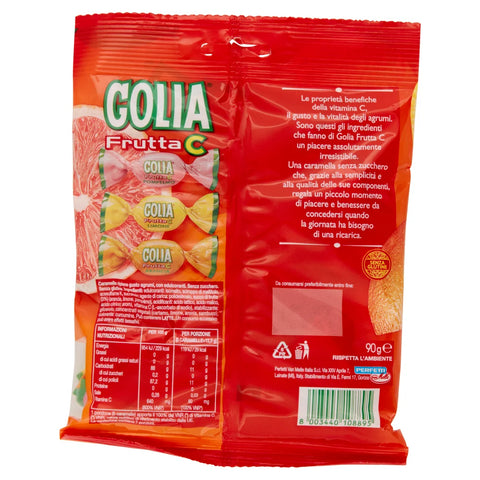 Golia Frutta C hard fruit candies 6x 90gr