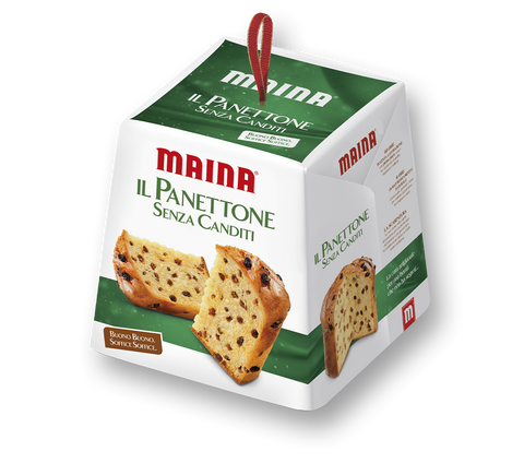 Maina Panettone Senza Canditi Panettone without Candied Fruit 4x 750g