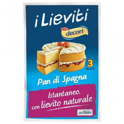 Lo Conte Decorì I Lieviti Pan Di Spagna 54g
