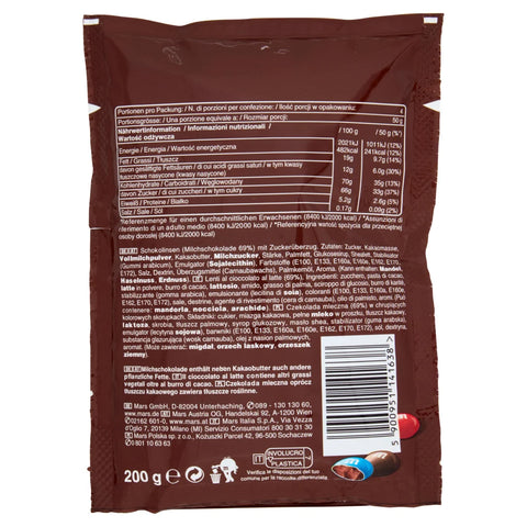 10x M&M's Chocolate Confetti 200 g