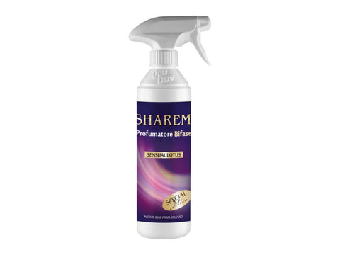 3x Deo Due – Profumatore Bifase Sharem Sensual Lotus 500ml air and fabric freshener