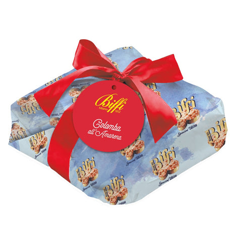 Biffi Colomba all'Amarena incartata with wrapped Amarena 1kg