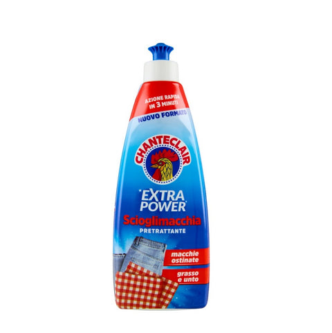 3x Chanteclair Extra Power Scioglimacchia Pretrattante Stain remover for stubborn stains, grease, and oil on fabrics, 500ml