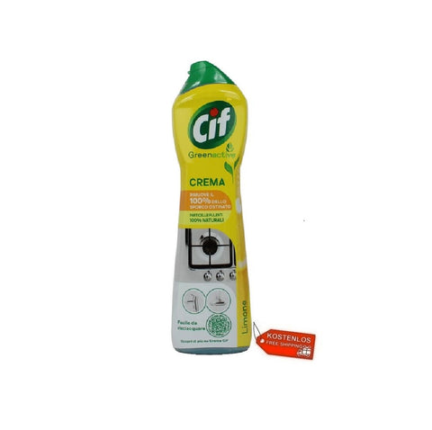 16x Cif Crema con micro particelle with 100% natural lemon cleaning microparticles, 500 ml