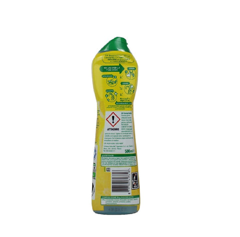 16x Cif Crema con micro particelle with 100% natural lemon cleaning microparticles, 500 ml