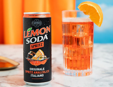 Lemonsoda Spritz Carbonated soft drink with orange juice 48x 33cl