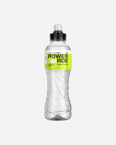 12x POWERADE Active Lemon e Lime Lemon and Lime Flavored Water – Refreshing calorie-free and sugar-free drink with vitamins B3 and B6 – Sports drink with micronutrients in 500 ml disposable PET bottles
