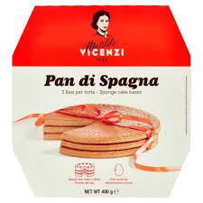 Matilde Vicenzi Il Pan Di Spagna 3 Basi 400 g Original Italian sponge cake
