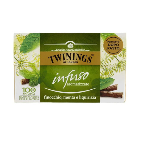 3x Twinings Infuso aromatizzato Finocchio, Menta e Liquirizia 20 filtri