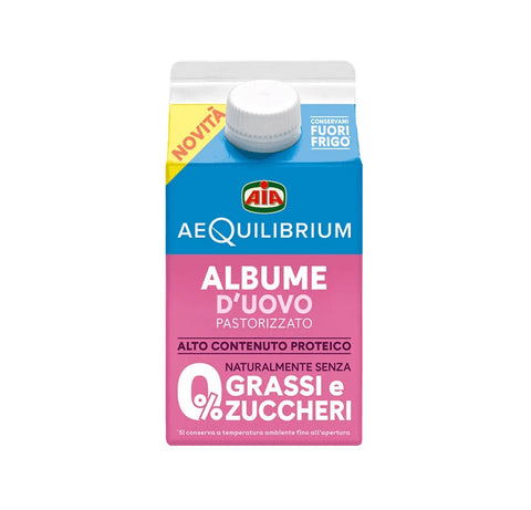 6x Aia AeQuilibrium Albume d'uovo fuori frigo Egg whites (at room temperature) 450 ml