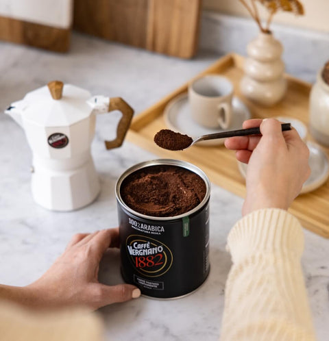 Caffè Vergnano 1882 100% Arabica ground coffee 6x 250g