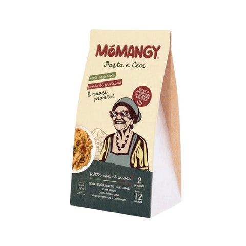 Momangy è quasi pronto Pasta e ceci pasta and chickpeas 200 gr - SPECIAL OFFER