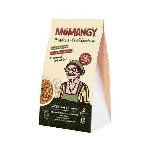 Momangy è quasi pronto Pasta e lenticchie pasta and lentils 200 gr - SPECIAL OFFER
