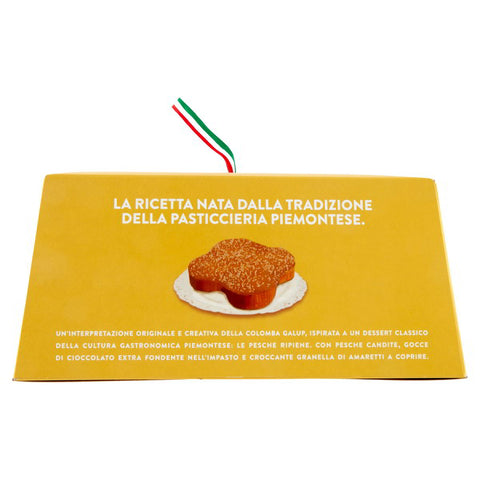 GALUP La Colomba Amaretto, cioccolato e pesca Easter Colomba with Amaretto, Chocolate and Peach 750g