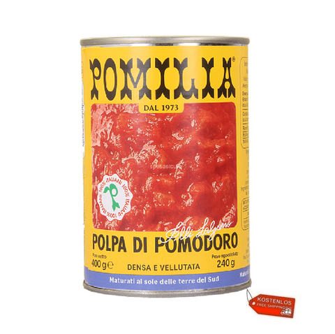 24x Pomilia polpa di pomodoro Tomato pulp 400g