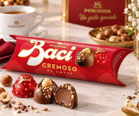 12x Perugina Baci Cremoso al latte (3 pieces per tube)