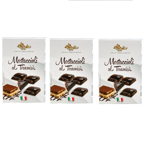 3x Maya Mini mostaccioli al tiramisù Christmas sweets with tiramisu flavour 200gr