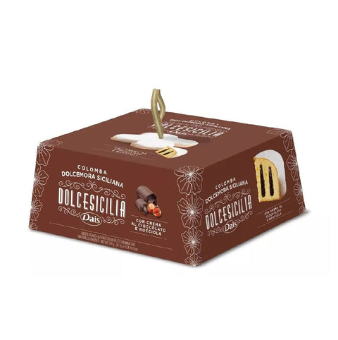 Dais Colomba Dolcemora Con Crema Al Cioccolato E Nocciola With Chocolate and Hazelnut Cream 750g