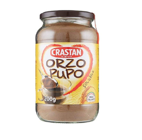 Crastan Orzo Pupo instant Soluble Barley 200g - Italian Gourmet UK