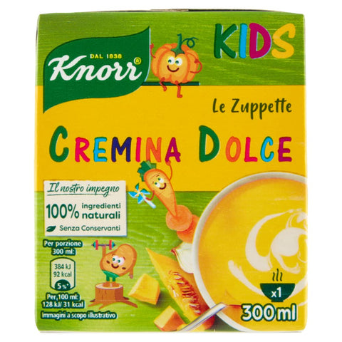 Knorr Soup Knorr Kids Le zuppette cremina dolce soup for children 300ml 8720182224651