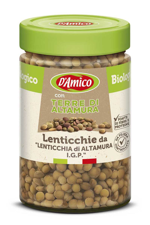 D'Amico Lenticchie di Altamura IGP-   Lentils 310gr