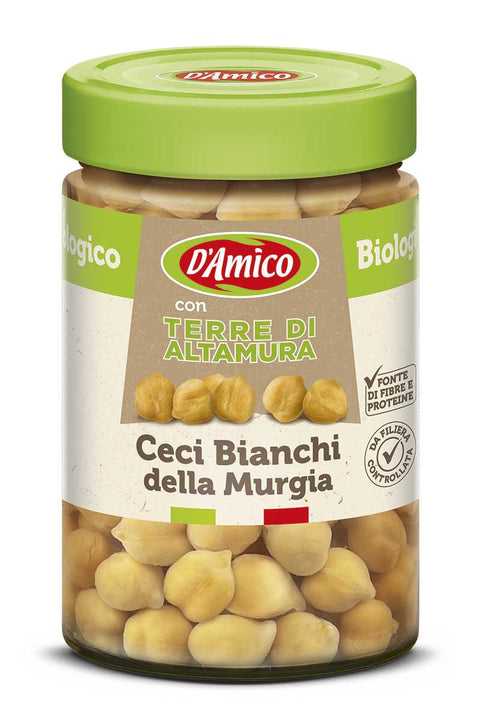 D'Amico Ceci Bianchi della Murgia BIO White chickpeas 310gr