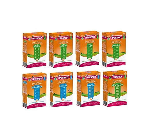 Test package Plasmon La Pastina 8 different types of childhood pasta - Italian Gourmet UK