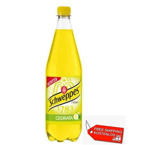 Schweppes Cedrata Italian soft drink mega pack 12x1L - Italian Gourmet UK